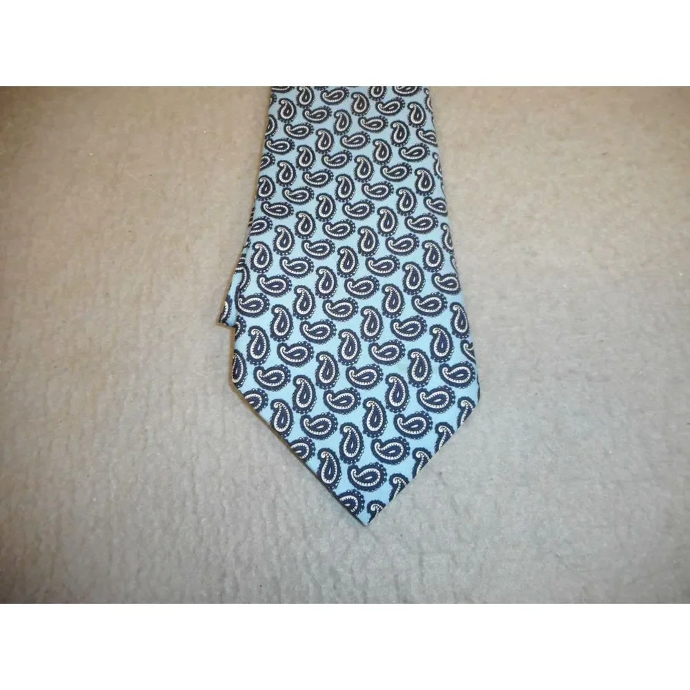 BLUE NECKTIE  POLYESTER BY MICHEL‎ FABIAN PARIS  N/R